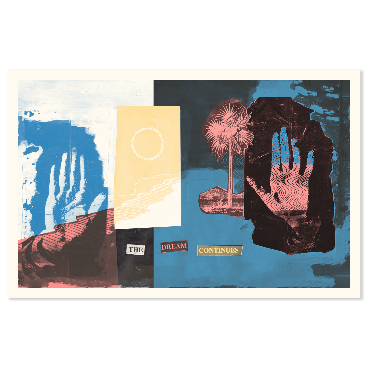 The Dream Continues 17"x11" poster