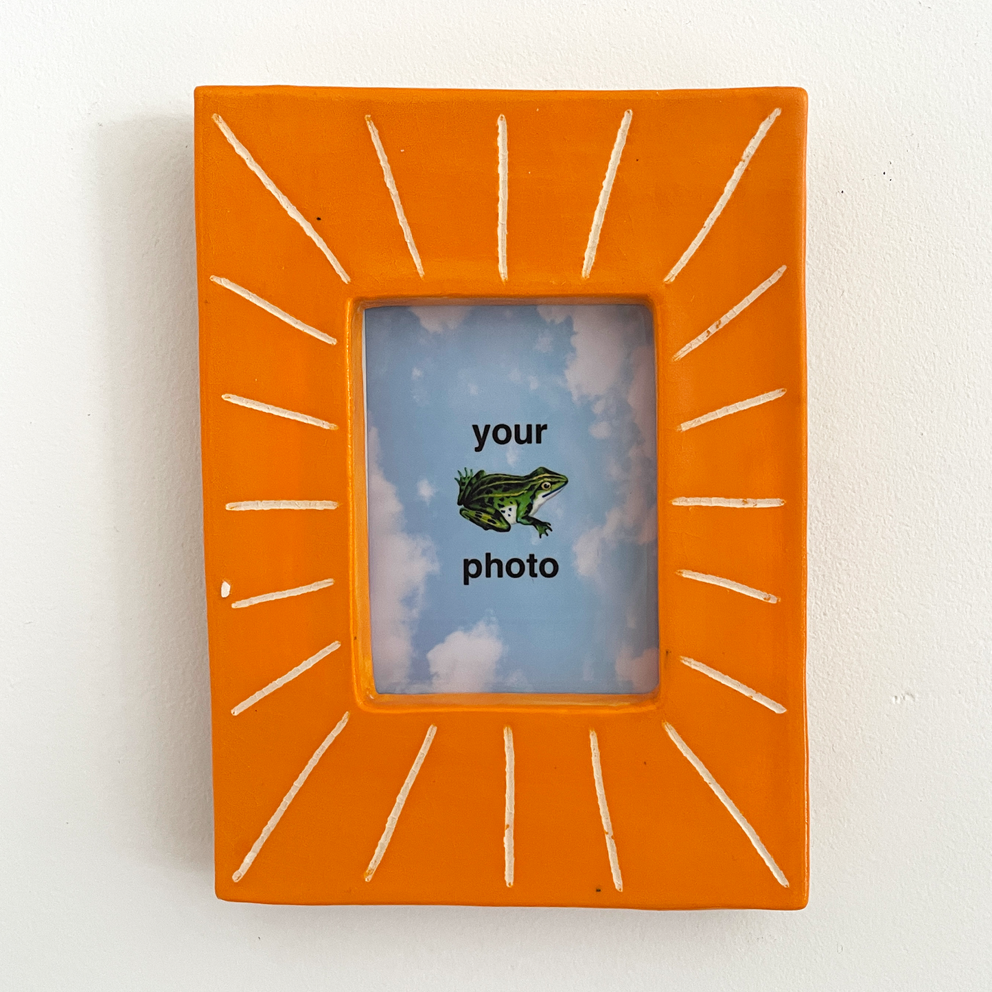 Radial Instax Picture Frame + Photo