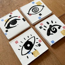 Load image into Gallery viewer, 4 Eyes Coasters