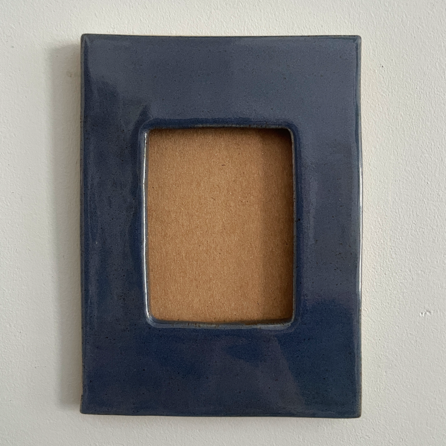 Blue Shino Instax Picture Frame + Photo