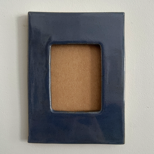 Blue Shino Instax Picture Frame + Photo