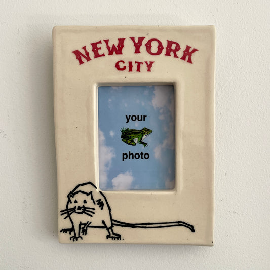 NYC Rat Instax Picture Frame + Photo