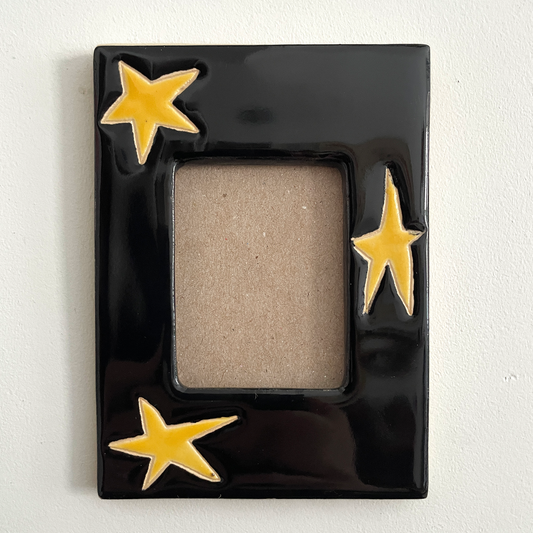 Shiny Stars Picture Frame + Photo