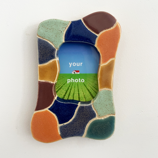 Color Blobs Instax Picture Frame + Photo