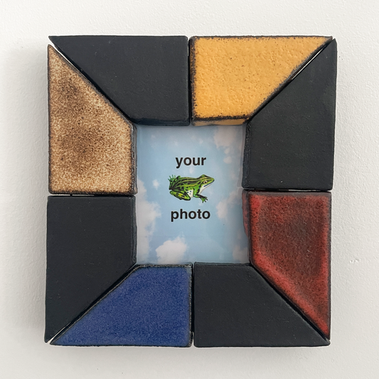Primary Pinwheel Instax Picture Frame + Photo