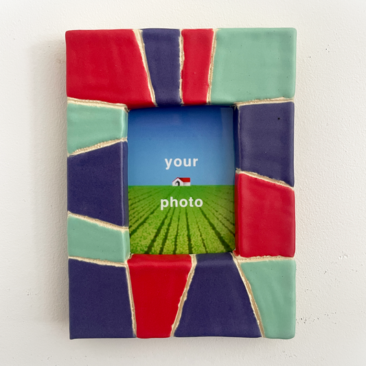 Color Stripes 1 Instax Picture Frame + Photo