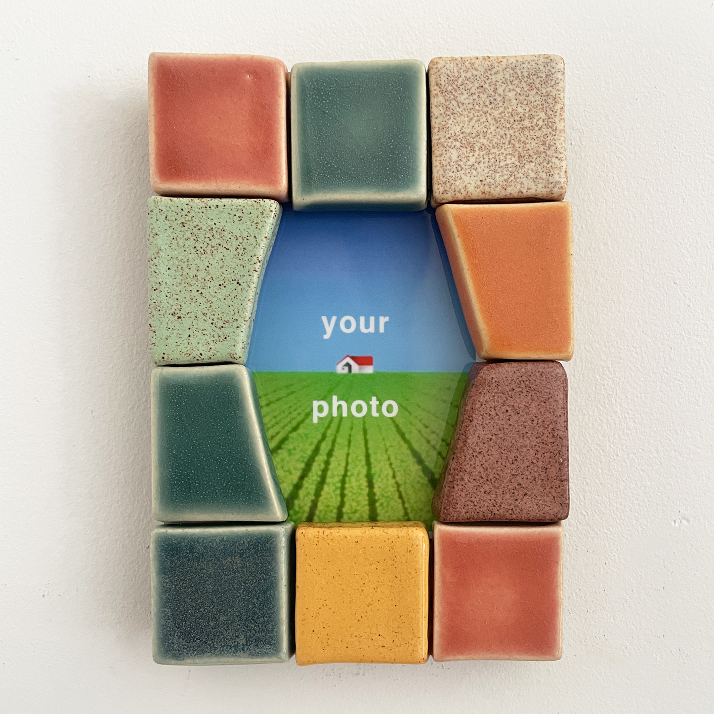 Mom's Favorite Tiled Instax Picture Frame + Photo