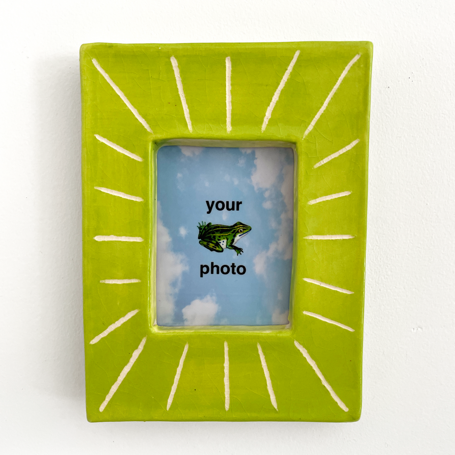 Radial Instax Picture Frame + Photo