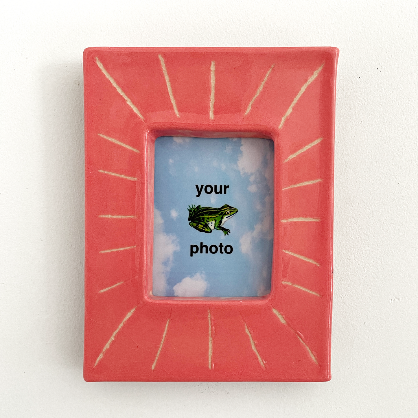 Radial Instax Picture Frame + Photo