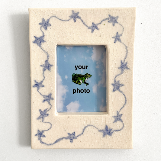 Blue Stars Instax Picture Frame + Photo