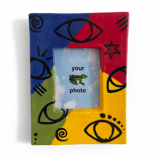 Color Eyes Instax Picture Frame + Photo