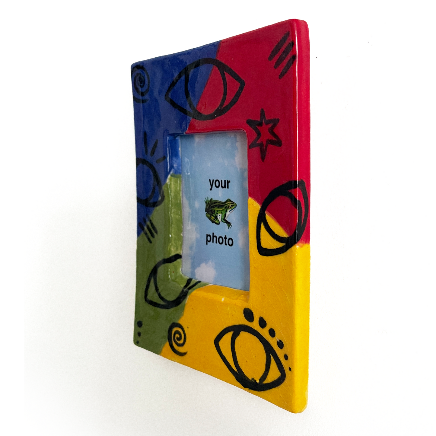 Color Eyes Instax Picture Frame + Photo