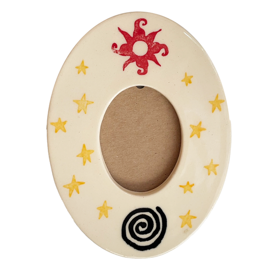 PREORDER 2026: Celestial Oval Instax Picture Frame + Photo