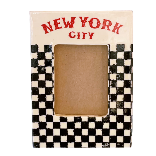 PREORDER 2026: NYC Checkers Instax Picture Frame + Photo