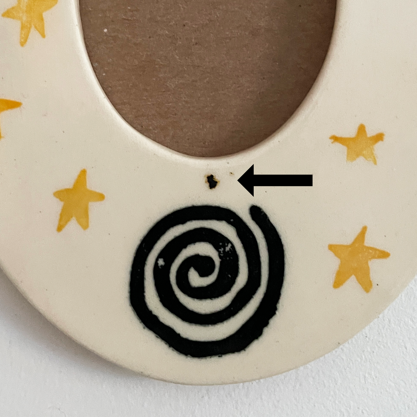 [IMPERFECT] Celestial Oval Instax Picture Frame + Photo