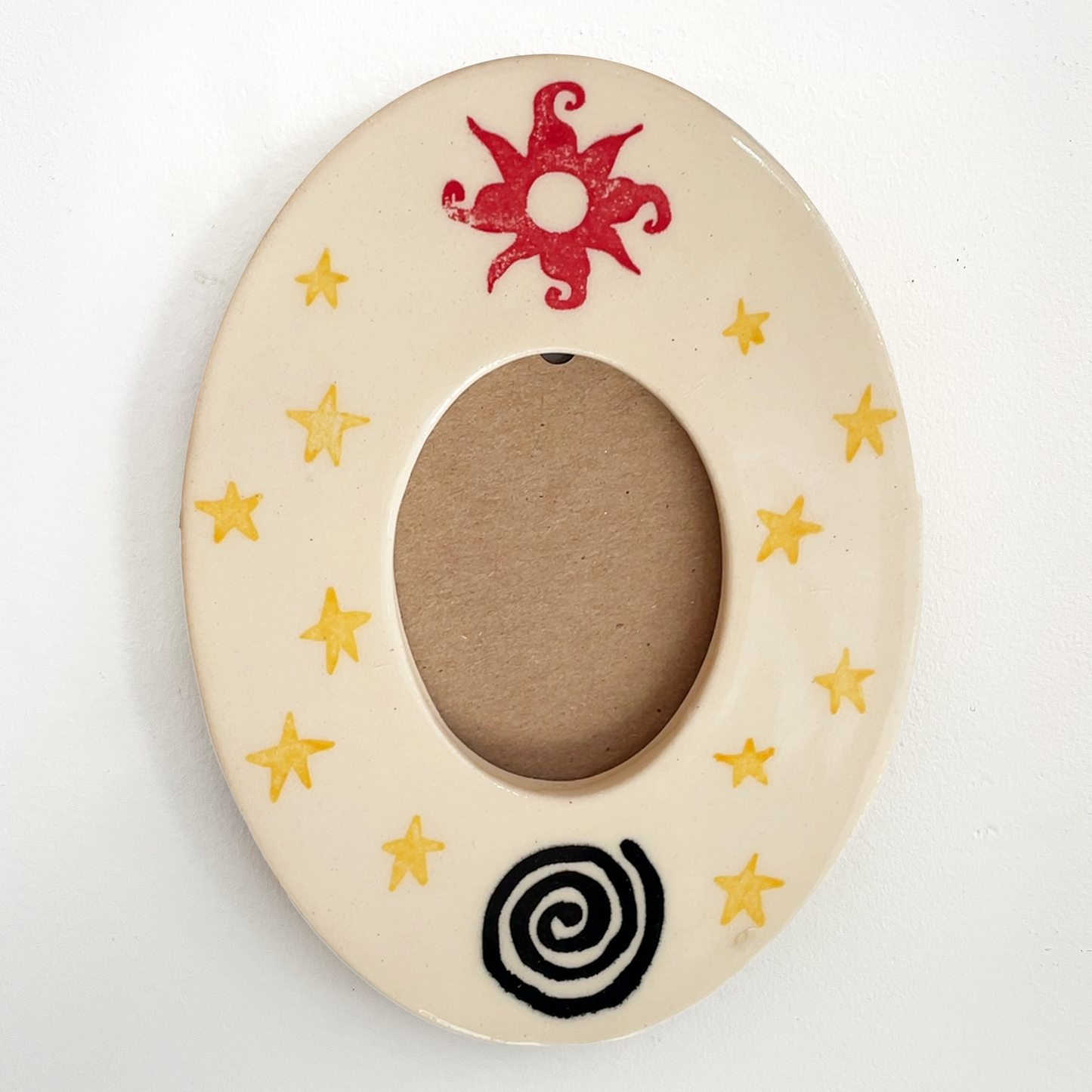 [IMPERFECT] Celestial Oval Instax Picture Frame + Photo